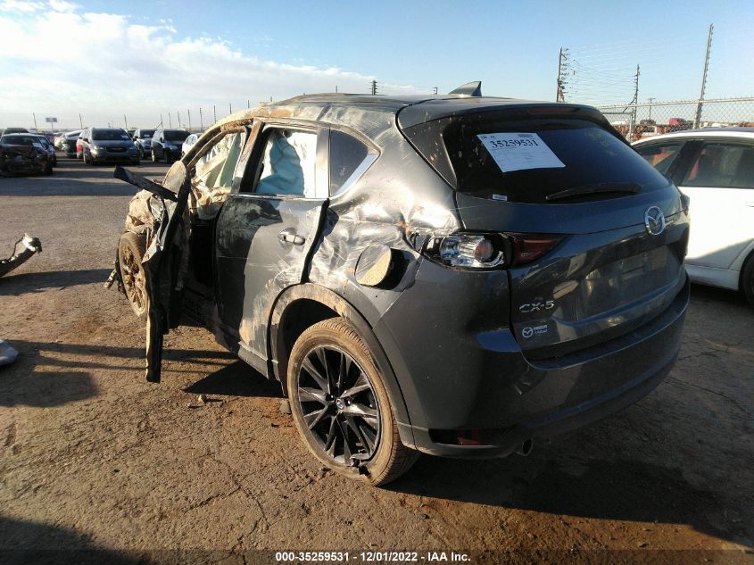 2021 MAZDA CX-5 CARBON EDITION VIN: JM3KFACM7M0341727