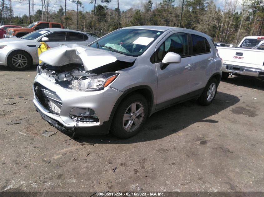 2022 CHEVROLET TRAX LS VIN: KL7CJKSM9NB544642