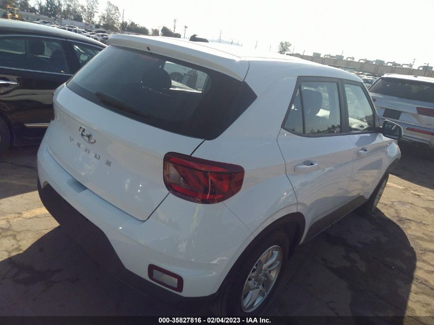 2023 HYUNDAI VENUE SE VIN: KMHRB8A36PU220704