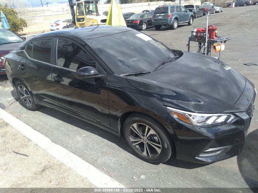 2022 NISSAN SENTRA SV VIN: 3N1AB8CV2NY313068
