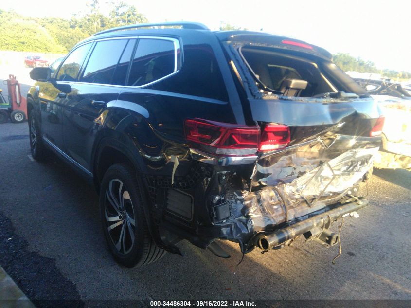 2021 VOLKSWAGEN ATLAS 3.6L V6 SEL PREMIUM VIN: 1V2TR2CA7MC590204
