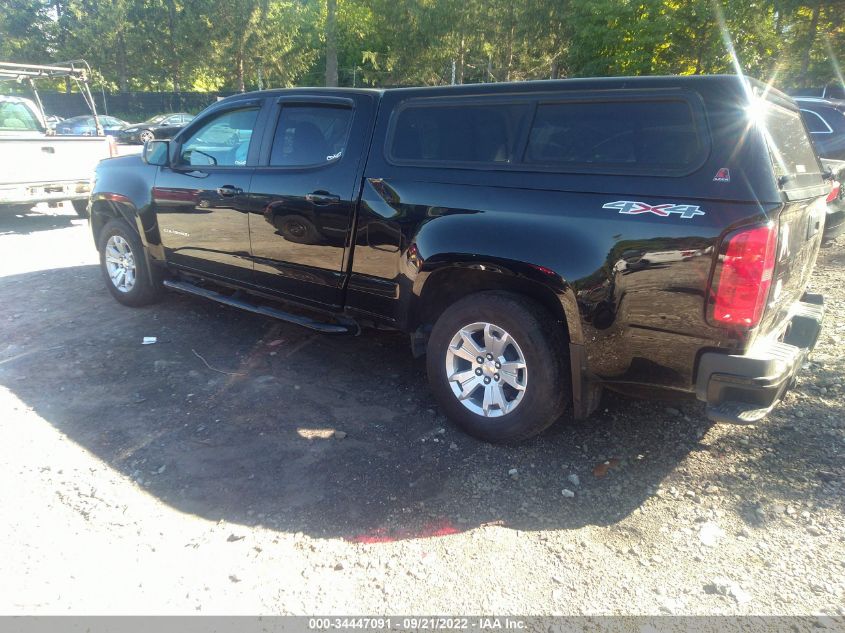 2021 CHEVROLET COLORADO 4WD LT VIN: 1GCGTCEN7M1232896