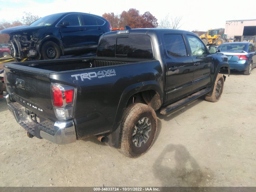 2022 TOYOTA TACOMA 4WD SR/SR5/TRD SPORT VIN: 3TMCZ5AN5NM455893