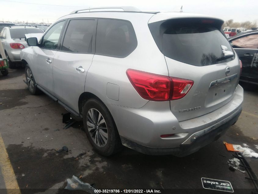 2020 NISSAN PATHFINDER SL VIN: 5N1DR2CM5LC595797