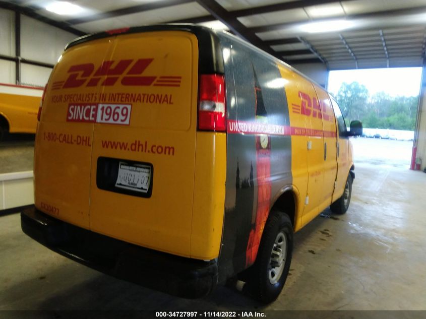2020 CHEVROLET EXPRESS CARGO VAN VIN: 1GCWGAFP0L1253883