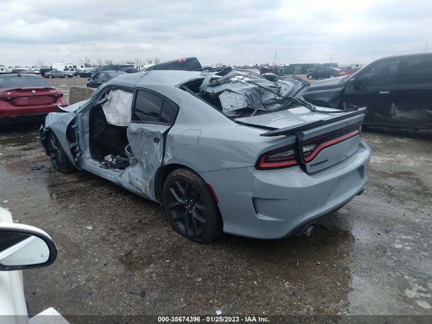 2022 DODGE CHARGER GT VIN: 2C3CDXHG2NH169875