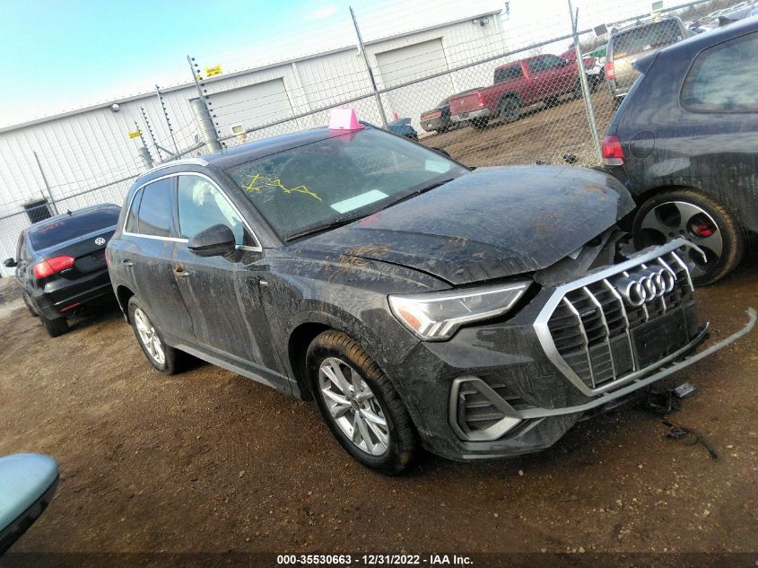2022 AUDI Q3 S LINE PREMIUM PLUS VIN: WA1EECF38N1120697