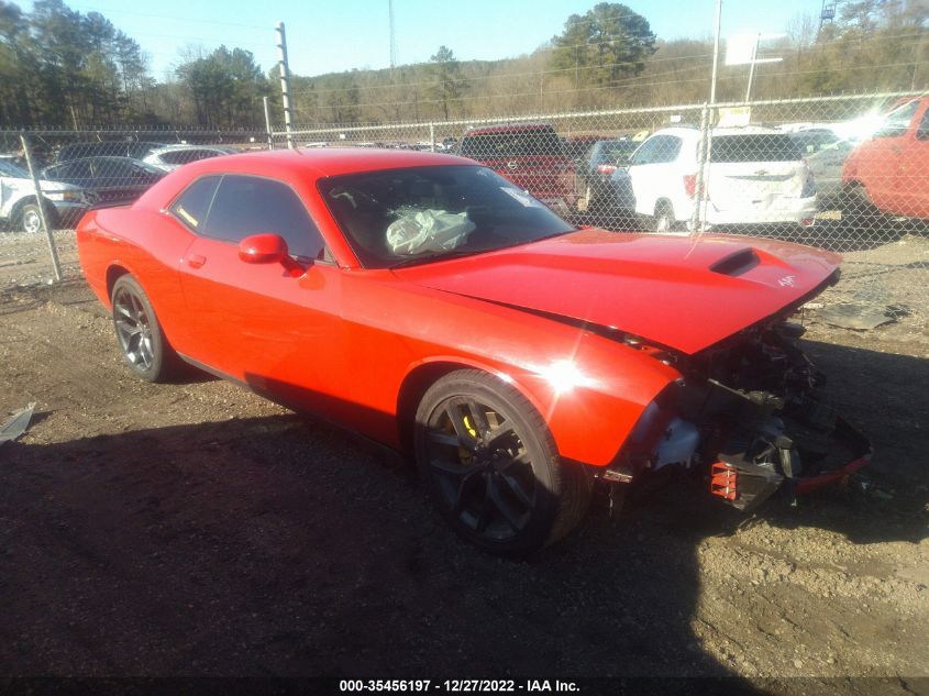 2022 DODGE CHALLENGER R/T VIN: 2C3CDZBT8NH124926