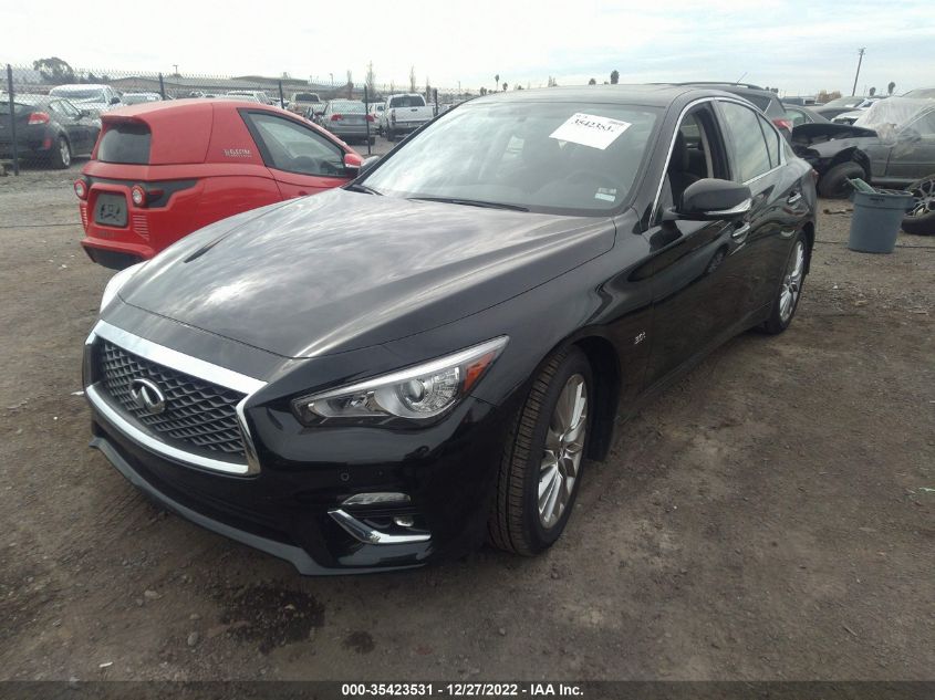 2020 INFINITI Q50 3.0T LUXE VIN: JN1EV7AP7LM208386