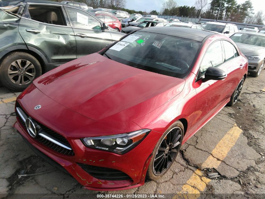 2021 MERCEDES-BENZ CLA CLA 250 VIN: W1K5J4GB7MN185969