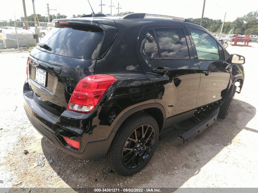 2022 CHEVROLET TRAX LT VIN: KL7CJPSM9NB539745