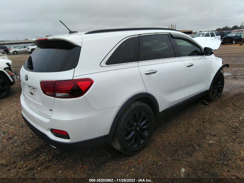 2020 KIA SORENTO S V6 VIN: 5XYPG4A58LG641844