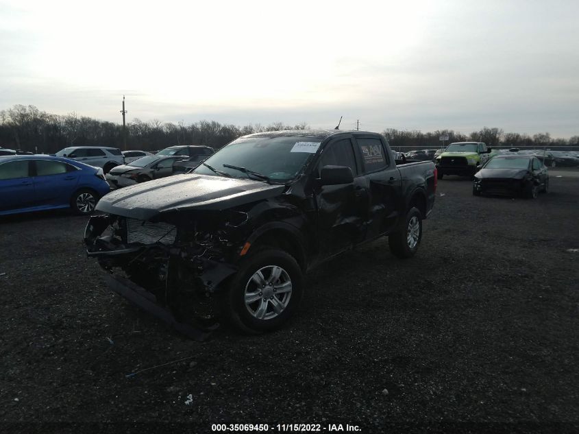 2022 FORD RANGER XL/XLT/LARIAT VIN: 1FTER4FH7NLD36444