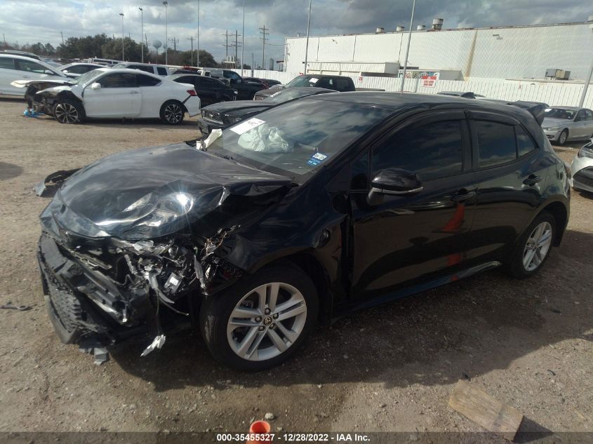 2021 TOYOTA COROLLA HATCHBACK SE/XSE VIN: JTNB4MBE9M3131702