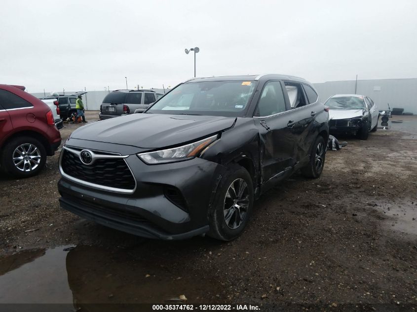 2020 TOYOTA HIGHLANDER XLE VIN: 5TDGZRAH3LS002680