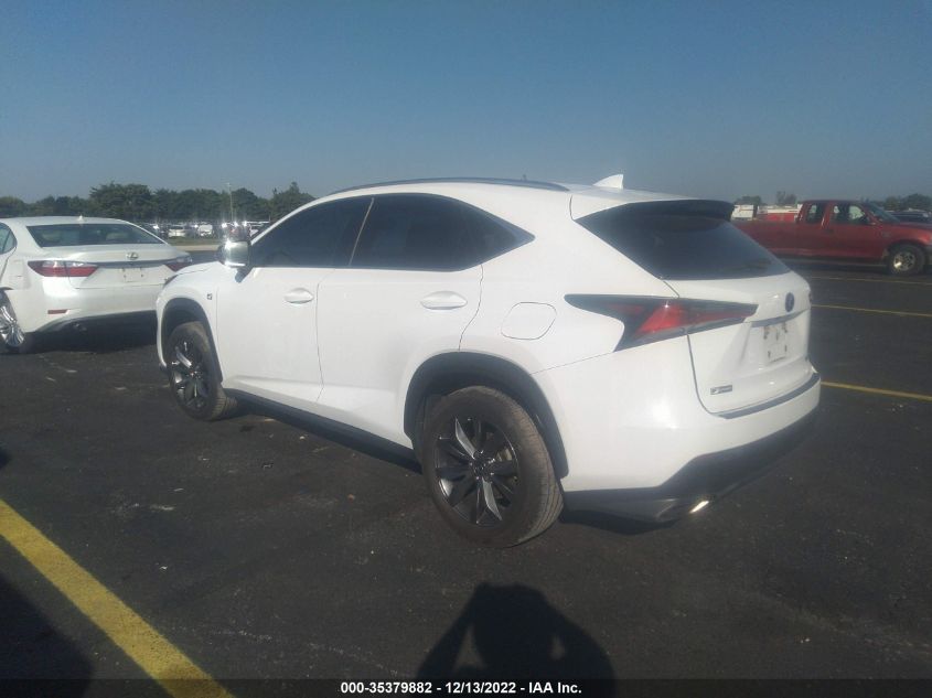2021 LEXUS NX NX 300 F SPORT VIN: JTJSARBZ5M5023138