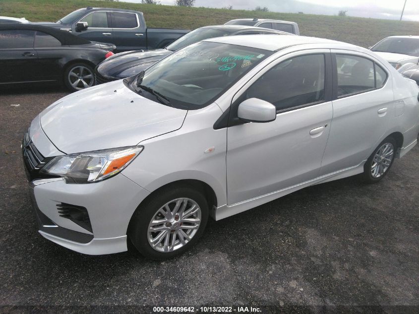 2021 MITSUBISHI MIRAGE G4 ES/LE/CARBONITE EDITION VIN: ML32FUFJ2MHF04772