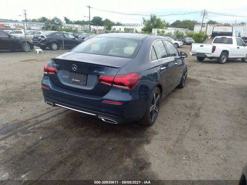 2021 MERCEDES-BENZ A-CLASS A 220 VIN: W1K3G4FB6MJ299752
