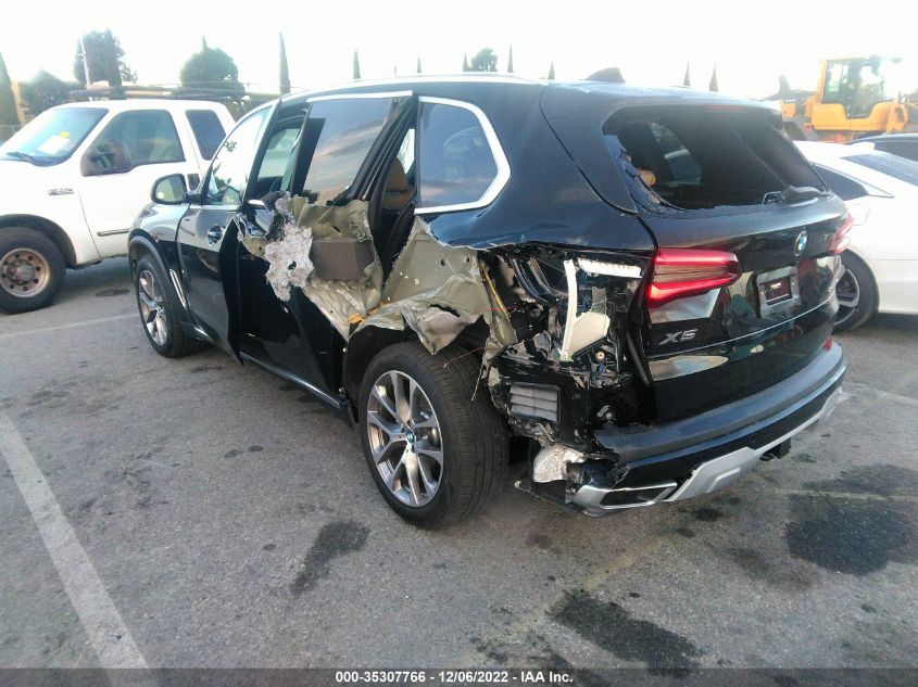 2022 BMW X5 SDRIVE40I VIN: 5UXCR4C00N9M69340