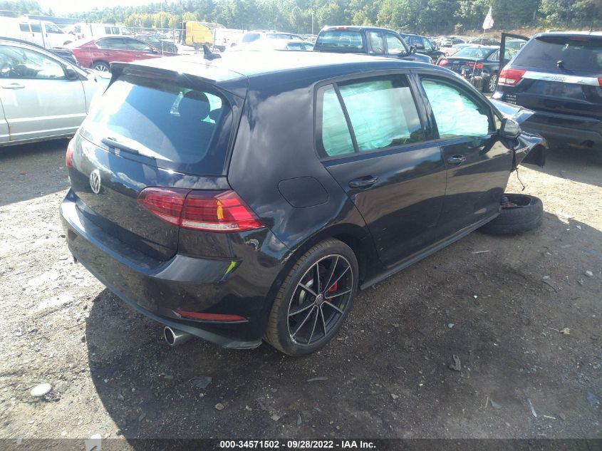 2021 VOLKSWAGEN GOLF GTI S/SE/AUTOBAHN VIN: 3VW6T7AU7MM011251