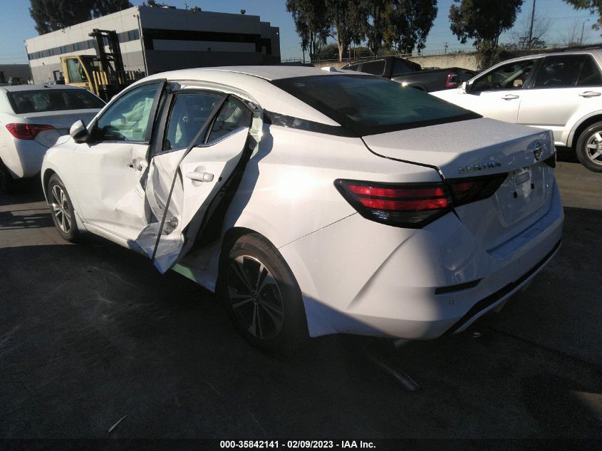 2022 NISSAN SENTRA SV VIN: 3N1AB8CV6NY268443