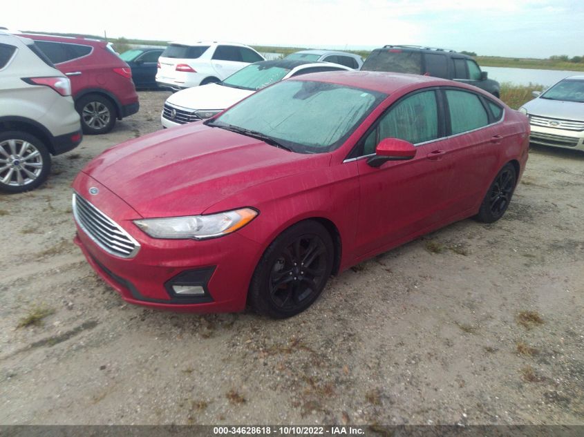 2020 FORD FUSION SE VIN: 3FA6P0HD9LR166587