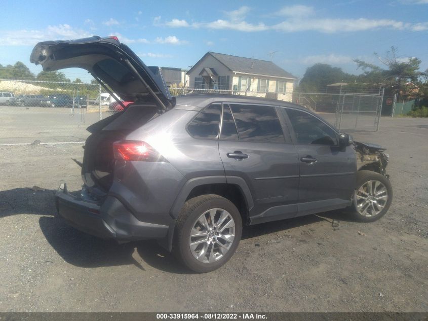 2020 TOYOTA RAV4 XLE PREMIUM VIN: 2T3A1RFVXLW139707