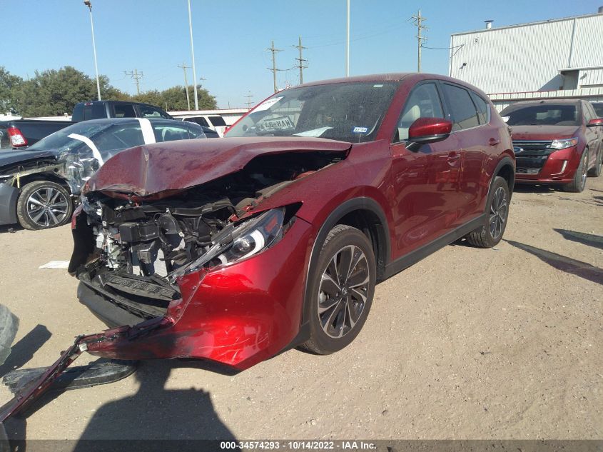 2022 MAZDA CX-5 2.5 S PREMIUM PACKAGE VIN: JM3KFBDM6N1528845