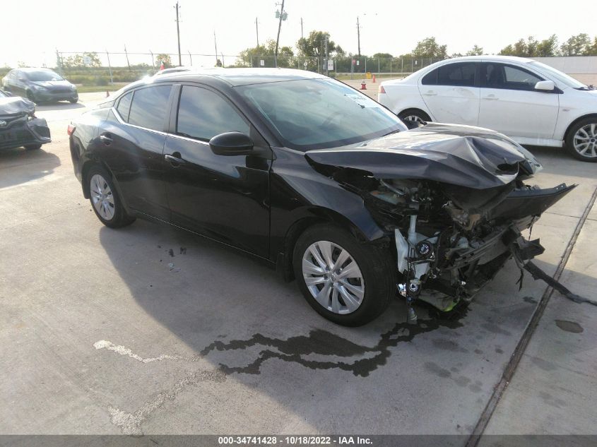 2021 NISSAN SENTRA S VIN: 3N1AB8BV3MY303665