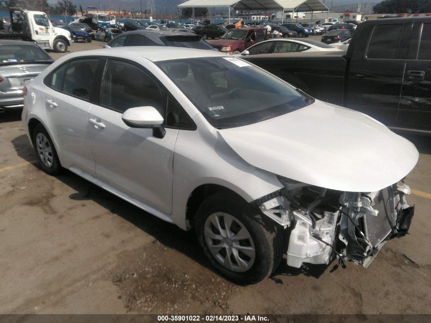 2022 TOYOTA COROLLA LE VIN: JTDVPMAE1NJ207405