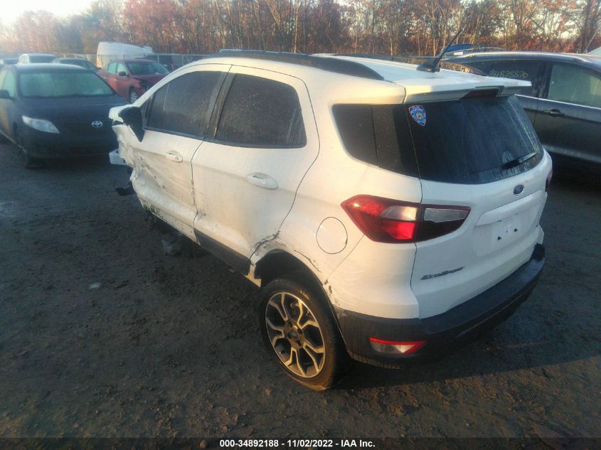 2020 FORD ECOSPORT SES VIN: MAJ6S3JL8LC352668