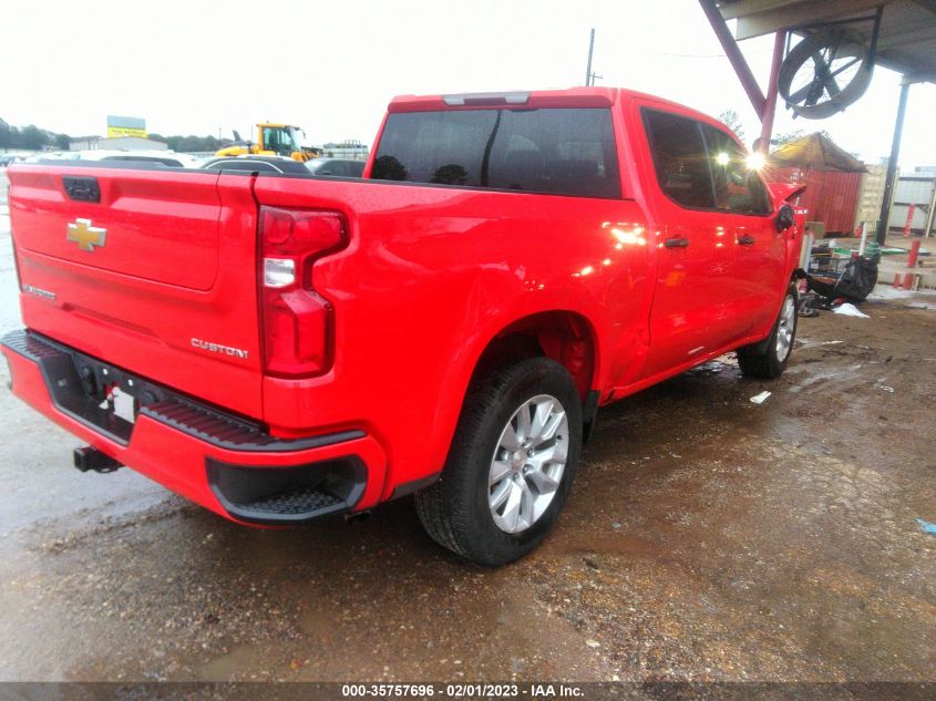 2021 CHEVROLET SILVERADO 1500 CUSTOM VIN: 3GCPWBEK0MG405277
