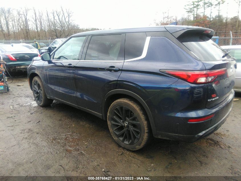 2022 MITSUBISHI OUTLANDER SE VIN: JA4J4UA86NZ056073