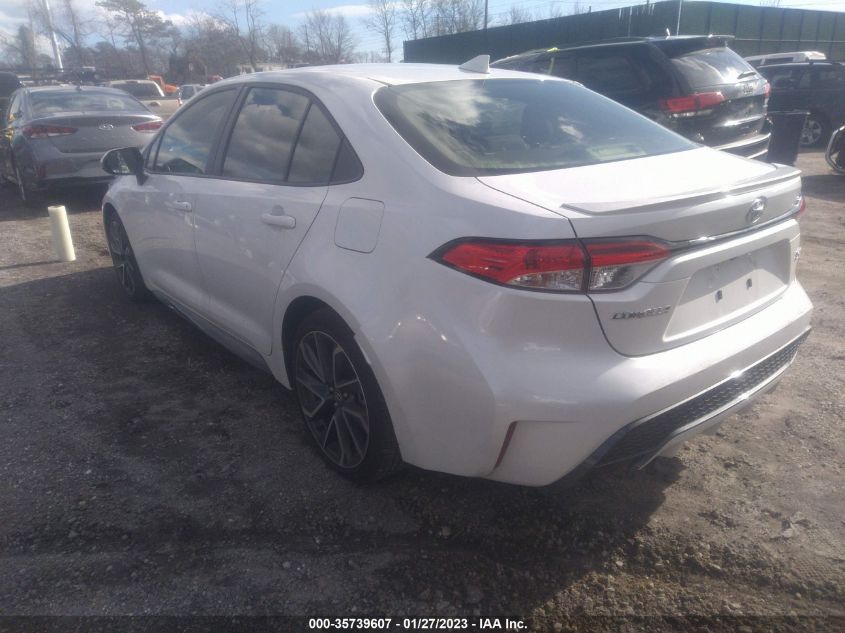 2022 TOYOTA COROLLA SE/SE NIGHTSHADE/APEX SE VIN: JTDS4MCE0N3501536