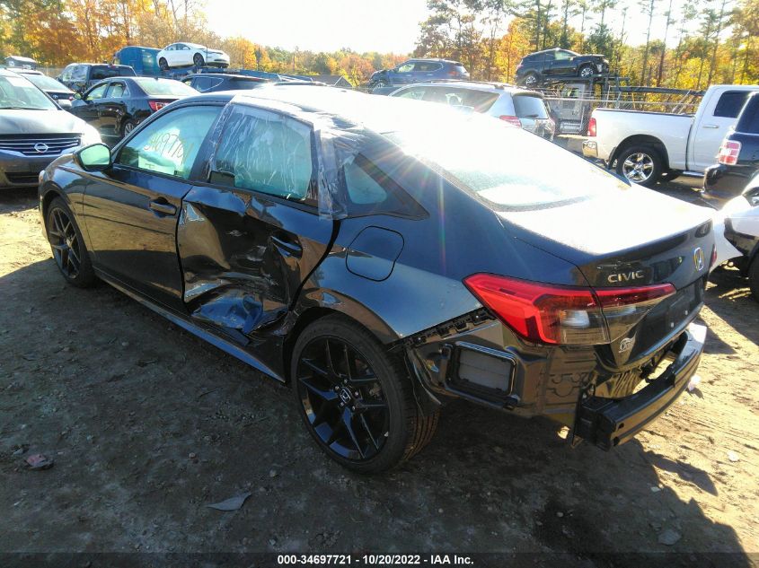 2022 HONDA CIVIC SEDAN SPORT VIN: 2HGFE2F59NH540154