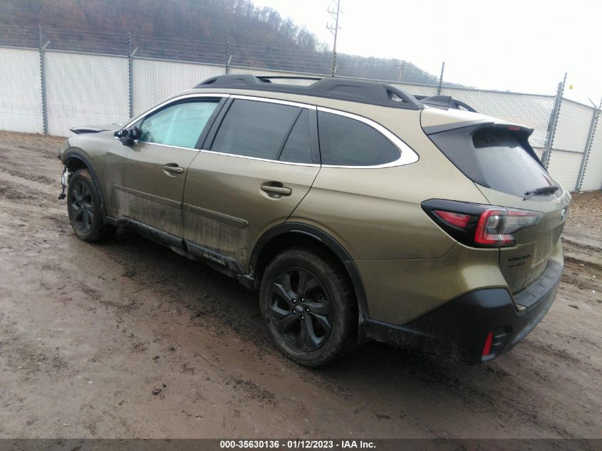 2022 SUBARU OUTBACK ONYX EDITION XT VIN: 4S4BTGLD0N3123855