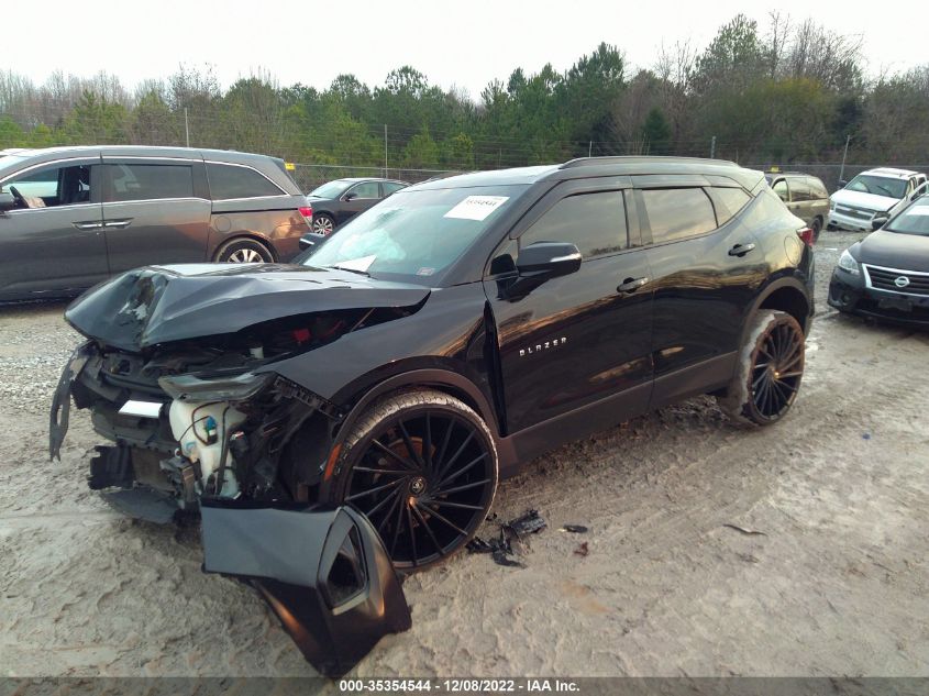 2020 CHEVROLET BLAZER LT VIN: 3GNKBBRA9LS658107
