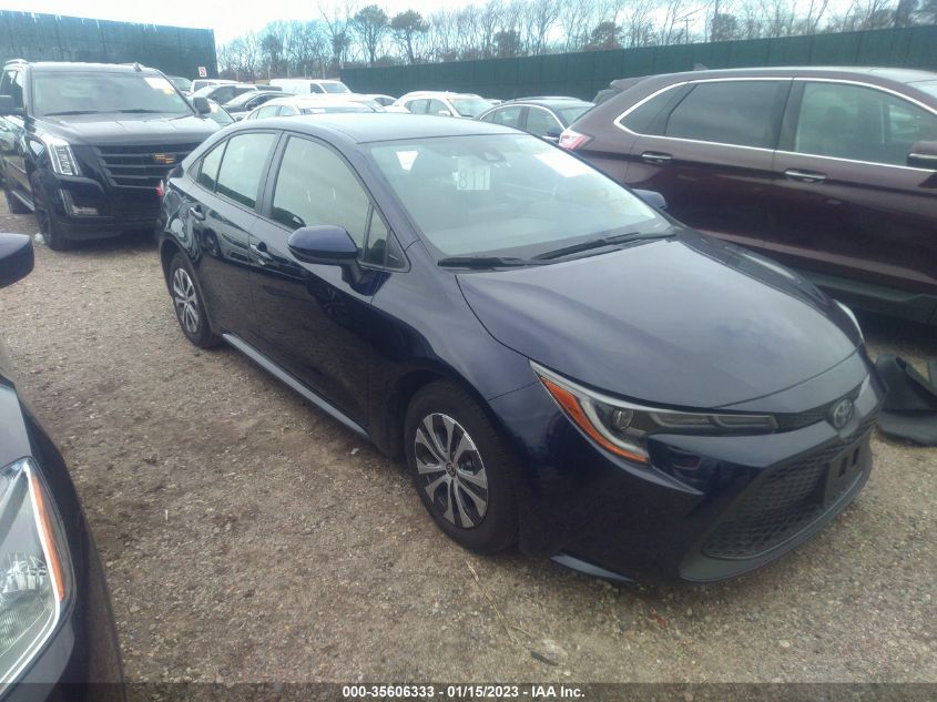 2022 TOYOTA COROLLA HYBRID LE VIN: JTDEAMDE9NJ044578