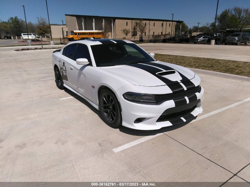 2022 DODGE CHARGER SCAT PACK VIN: 2C3CDXGJ1NH117084