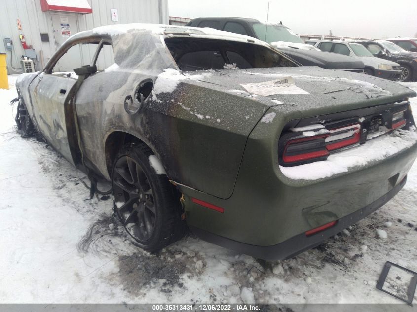 2022 DODGE CHALLENGER R/T SCAT PACK VIN: 2C3CDZFJ1NH175550