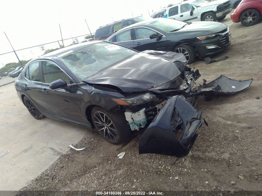 2022 TOYOTA CAMRY SE VIN: 4T1G11AK8NU653284