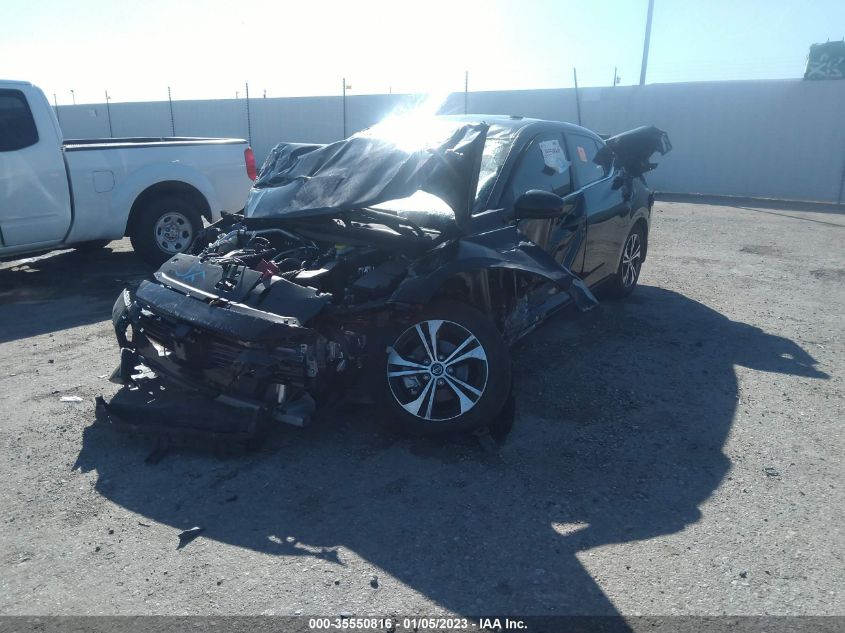 2022 NISSAN SENTRA SV VIN: 3N1AB8CV8NY292730