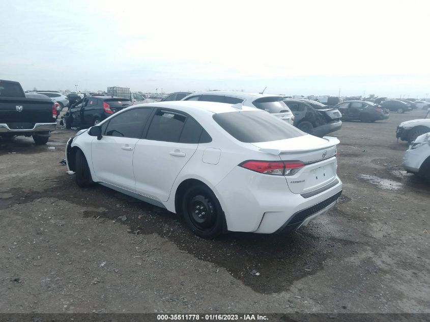 2022 TOYOTA COROLLA SE/SE NIGHTSHADE/APEX SE VIN: JTDS4MCE2N3513316