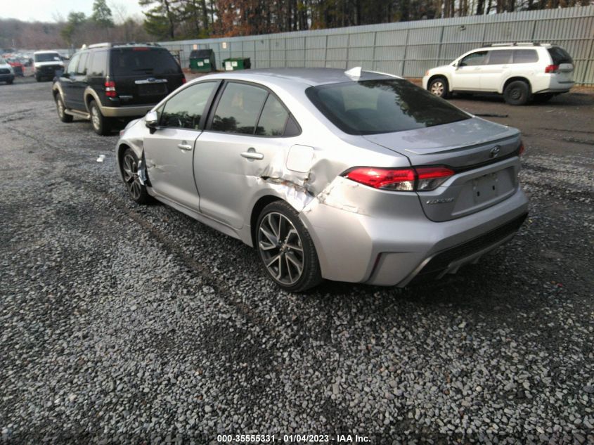 2022 TOYOTA COROLLA SE/SE NIGHTSHADE/APEX SE VIN: JTDS4MCEXN3500233