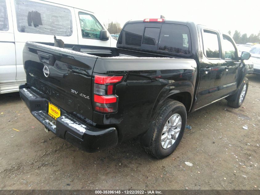 2022 NISSAN FRONTIER SV VIN: 1N6ED1EK4NN686805
