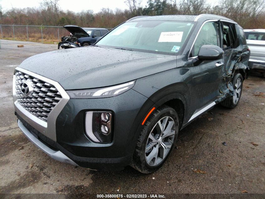 2022 HYUNDAI PALISADE SEL VIN: KM8R44HE5NU445638