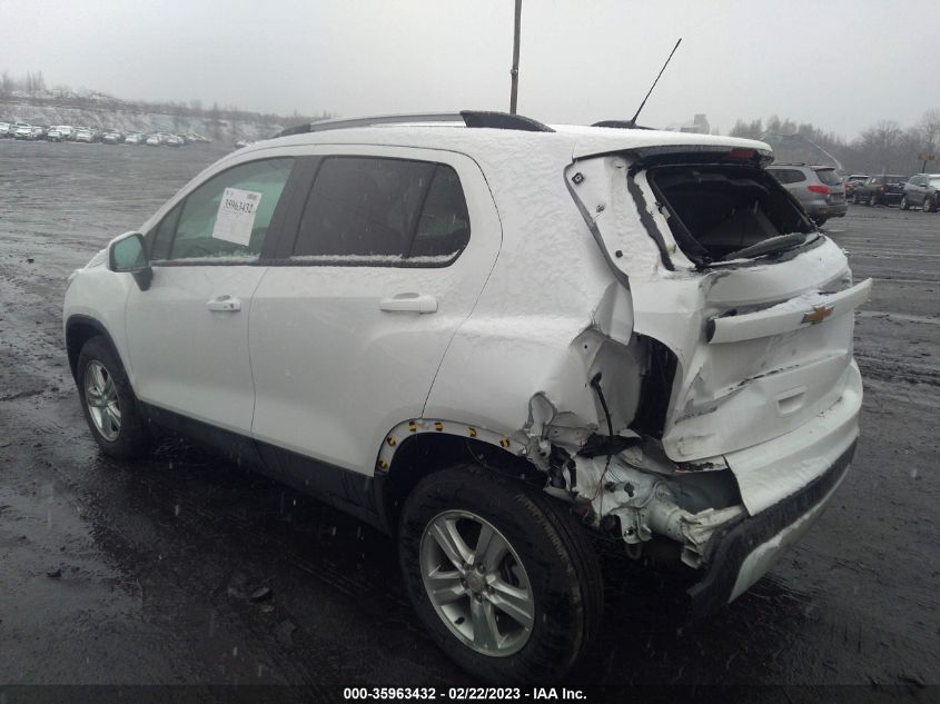 2022 CHEVROLET TRAX LT VIN: KL7CJPSM5NB532999