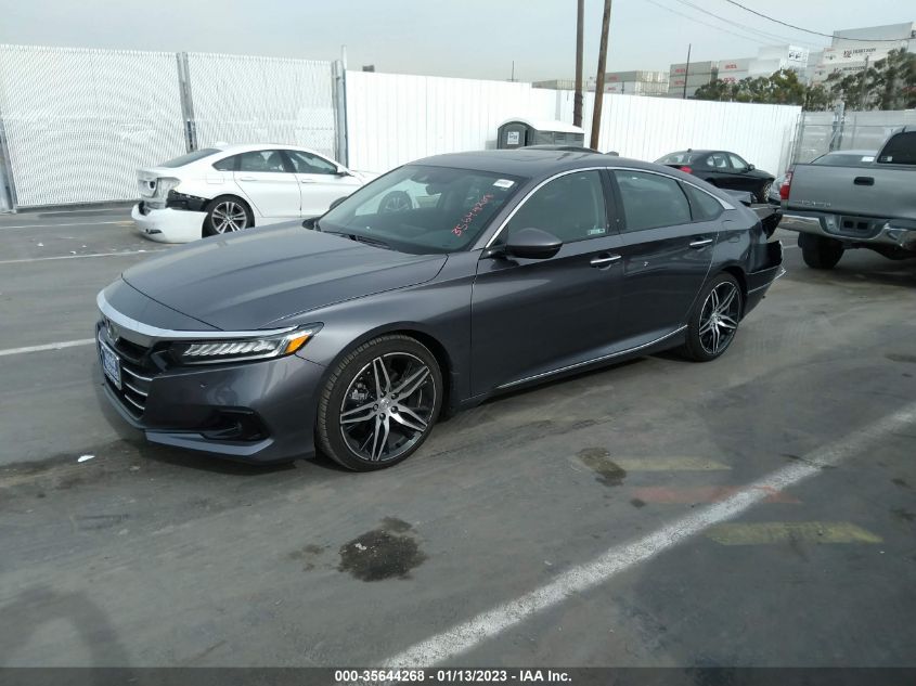 2022 HONDA ACCORD SEDAN TOURING VIN: 1HGCV2F93NA014462