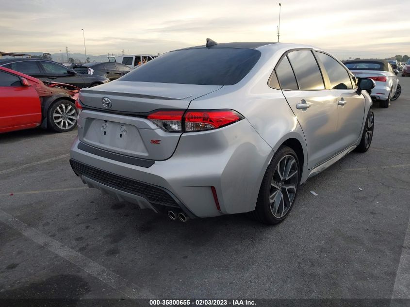 2022 TOYOTA COROLLA SE/SE NIGHTSHADE/APEX SE VIN: 5YFS4MCE8NP132089
