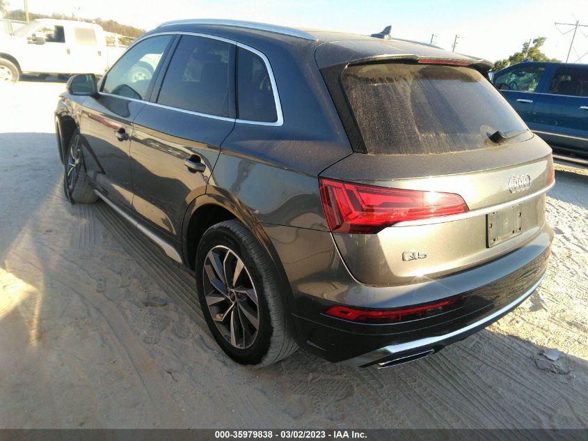 2022 AUDI Q5 S LINE PREMIUM PLUS VIN: WA1EAAFY9N2083603